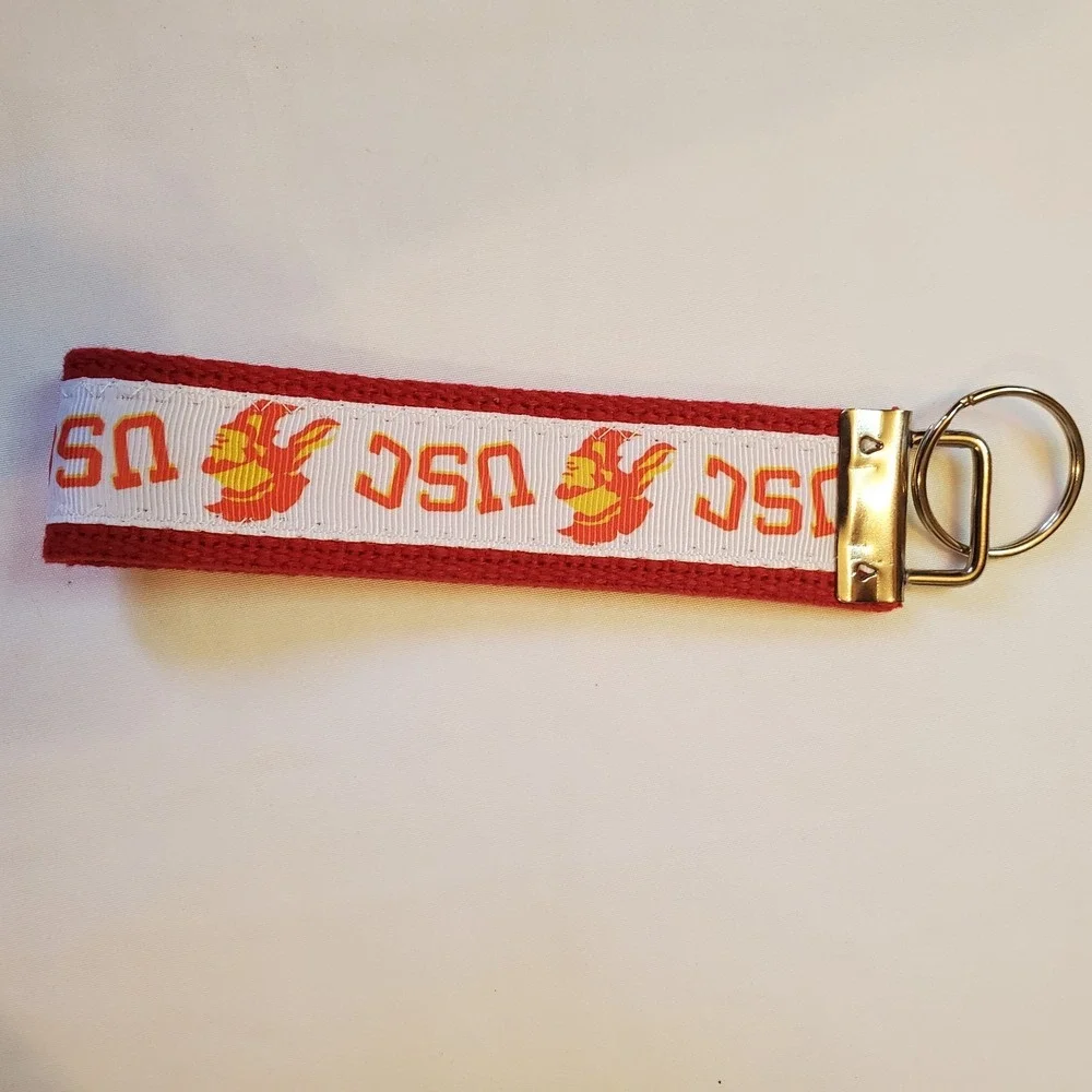 University Of Southern California Trojans Usc Key Chain Key Fob Wristlet